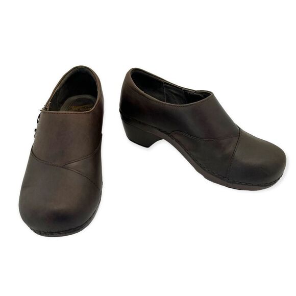 Dansko Stacie Professional Leather Clogs Mules size 40 - Picture 7 of 14